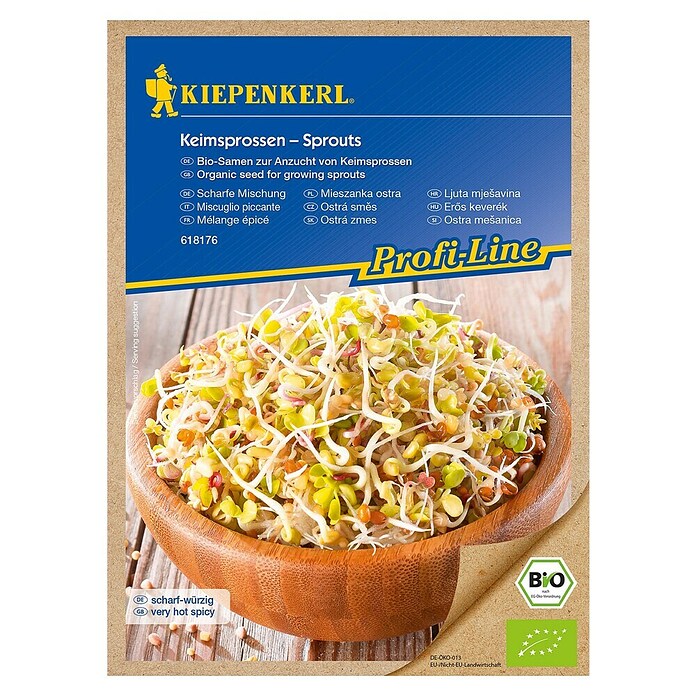 Kiepenkerl Profi-Line Sjeme za sjetvu mix  (Trigonella foenum-graecum, Raphanus sativus, Sinapis alba) | BAUHAUS
