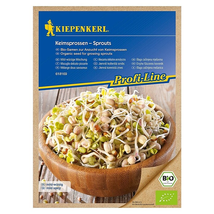 Kiepenkerl Profi-Line Sjeme za sjetvu mix  (Vigna radata, Raphanus sativus) | BAUHAUS
