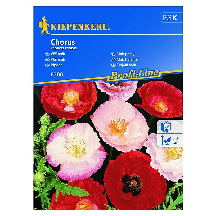 Kiepenkerl Sjeme cvijeća Mak turčinak Chorus  (Papaver rhoeas, Raznobojno) | BAUHAUS