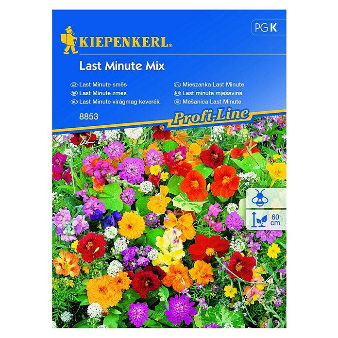 Kiepenkerl Mešana cvetlična semena Last minute  (2 m² - 3 m²) | 8127 - Feinsämereien in PG Marke | IBYA - Sämereien | IBY - Sämereien | IB - Grünpflanzen/Sämereien | I - Stadtgarten | BAUHAUS