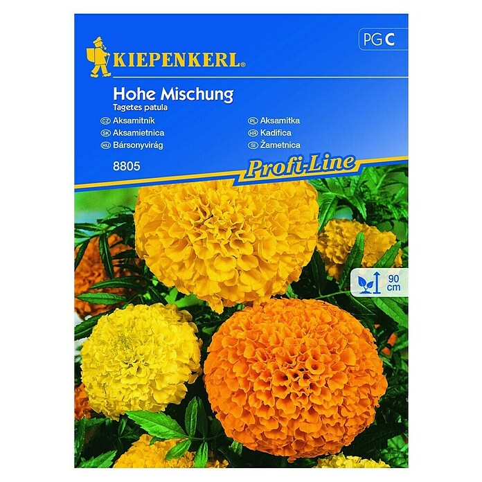 Kiepenkerl Sjeme cvijeća Kadifica Visoki Mix  (Tagetes patula, Raznobojno) | BAUHAUS