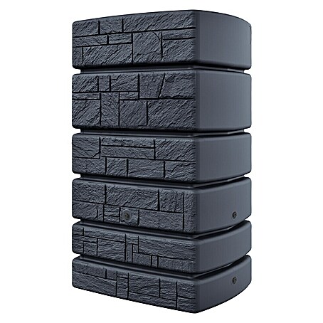 Regenspeicher Tower Stone (500 l, Anthrazit)
