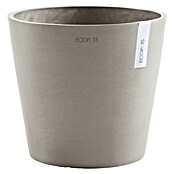 Ecopots Amsterdam Pflanztopf (Außenmaß (Ø x H): 30 x 26 cm, Kunststoff, Braungrau) | BAUHAUS