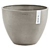Ecopots Pflanztopf Antwerpen (Außenmaß (Ø x H): 30,2 x 25 cm, Kunststoff, Braungrau) | BAUHAUS
