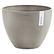 Ecopots Pflanztopf Antwerpen (Außenmaß (Ø x H): 40 x 30 cm, Kunststoff, Braungrau) | BAUHAUS