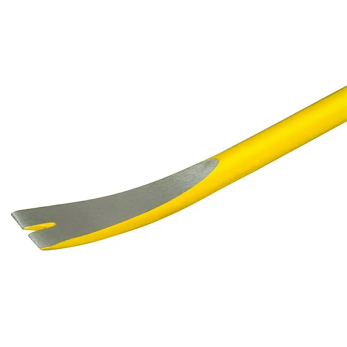 Stanley FatMax Nageleisen 1-55-503 - Länge: 600 mm - Gelber Brecheisen mit Stahlkopf, der sich ideal zum Hebeln, Anheben und Entfernen von Nägeln eignet.
