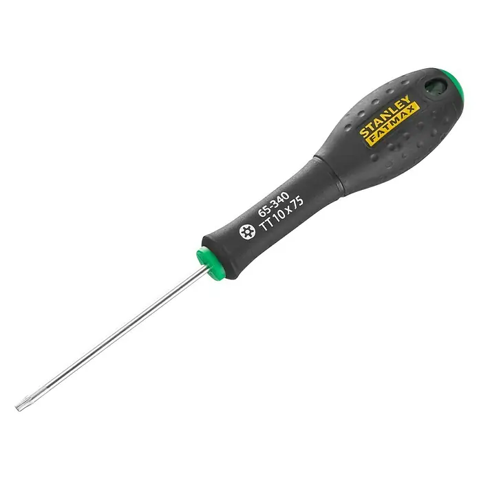 Stanley FatMax Schraubendreher - TX 10, Klingenlänge: 75 mm - Stanley Fatmax Torx Schraubendreher TT10 x 75, ideal für präzise Arbeiten. Hochwertige Materialien garantieren Langlebigkeit und zuverlässige Leistung.