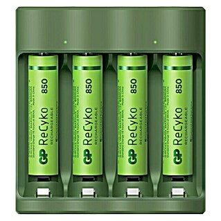 GP ReCyko Batterijoplader (Passend bij: AA en AAA, Groen, 850 Wh)