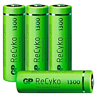 GP ReCyko Oplaadbare batterijen (Mignon AA, 1,2 V)