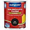 swingcolor Holzschutzfarbe (Schwarz, 750 ml, Seidenglänzend)