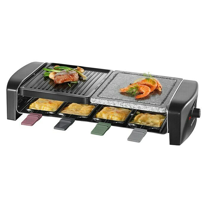 Severin Električni roštilj RG 9645  (D x Š x V: 54,5 x 21,5 x 11,8 cm, Boja: Crna, Snaga 1400 W) | BAUHAUS