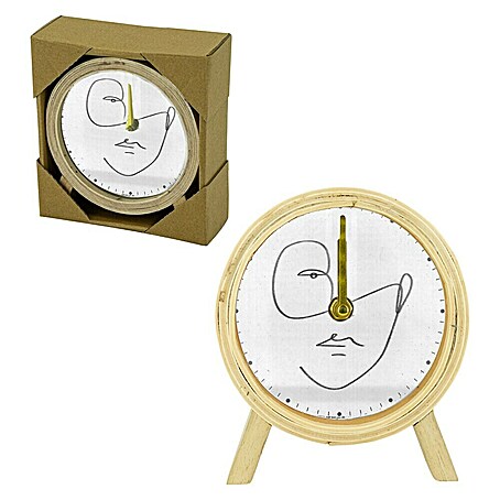 Standuhr Face (Weiß)