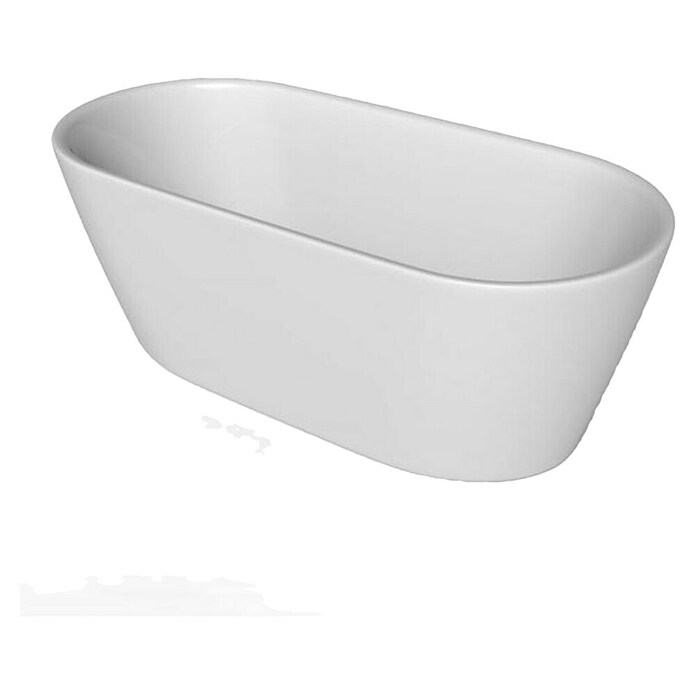 Camargue Samostoječa kopalna kad Visby  (Do x Š: 160 x 75 cm, Akril, Bela) | 3984 - Freistehende Wannen QM | DBCB - Badewannen | DBC - Wannen | DB - Keramik/Wannen | D - Sanitär | BAUHAUS