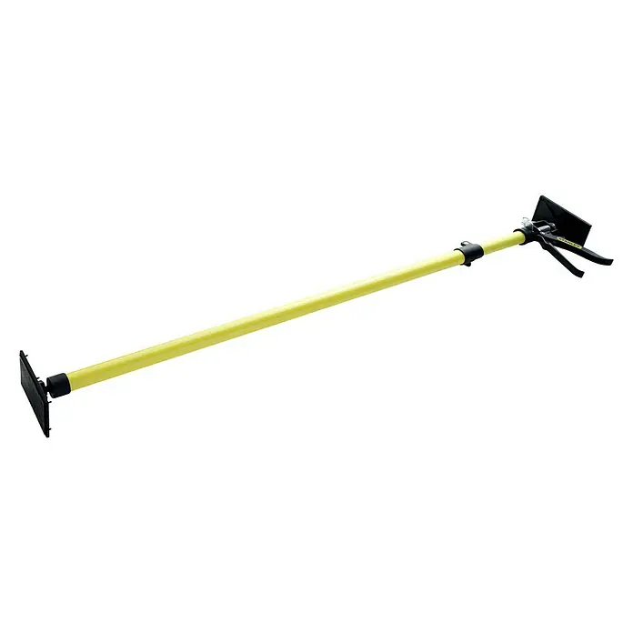 Stanley Montagestütze STHT1-05932 - Belastbarkeit: 13 kg, 114 mm - 289,5 mm - Gelbes Deckenstützsystem mit schwarzem Griff und Fuß zur Unterstützung von Decken bei Bauarbeiten. Eine zuverlässige Stütze.