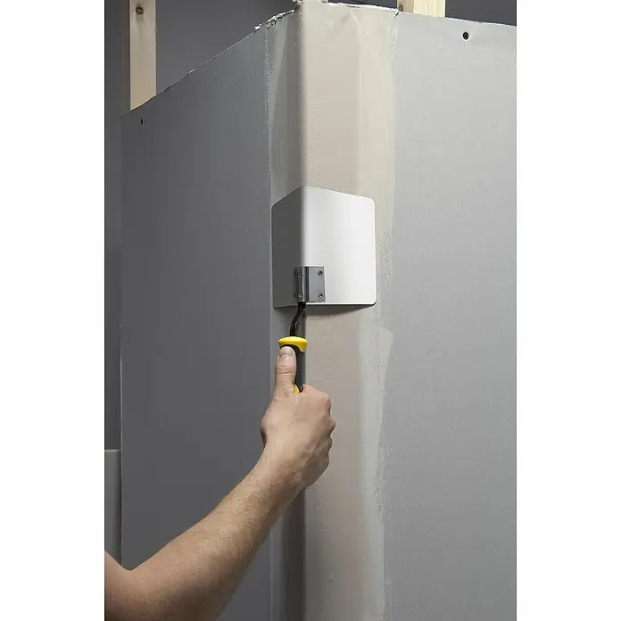 Stanley Außeneckenkelle STHT0-05622 - Stahl rostfrei - Ecke mit Eckenspachtel glätten. Werkzeug für eine perfekte und professionelle Wandgestaltung im Innenbereich.