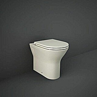 RAK Ceramics Feeling Stand-WC (Spülrandlos, Ohne Spezialglasur, Spülform: Tief, WC Abgang: Waagerecht, Greige)