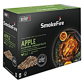 Weber Holzpellets SmokeFire (8 kg, Aroma: Apfel)