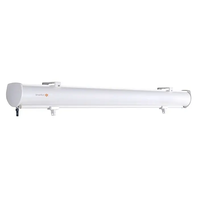 SmartSun Toldo para balcón Neo Lux - Gris piedra, Ancho: 1,4 m - El calefactor infrarrojo SmartSun proporciona una agradable calidez en exteriores y ofrece un manejo cómodo.
