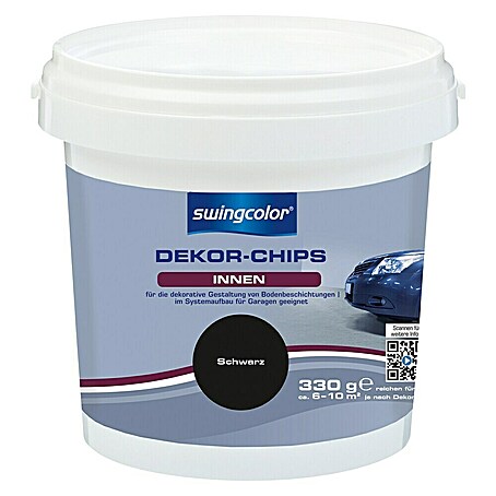 swingcolor Dekorchips (Schwarz, 330 g)