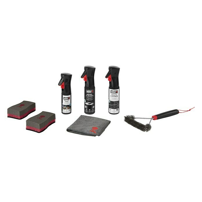 Weber Reinigungs-Set Holzkohle (7 -tlg.)