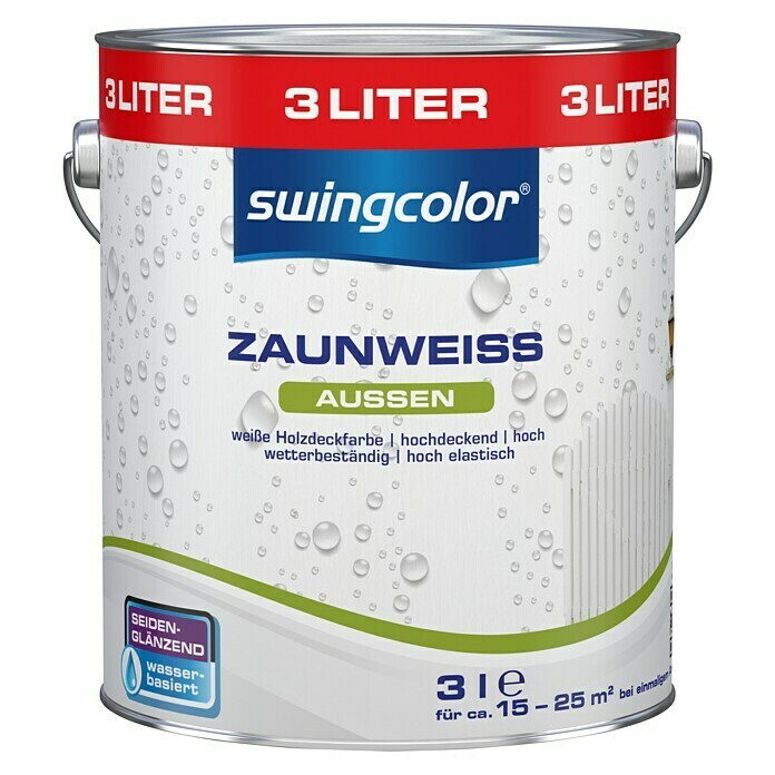 swingcolor Zaunweiss