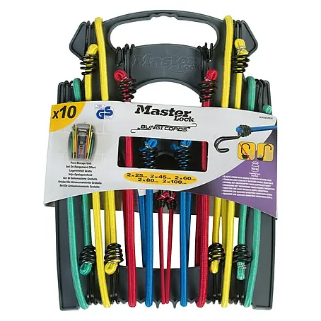 MasterLock  Gepäckspanner-Set Twin Wire&Trade