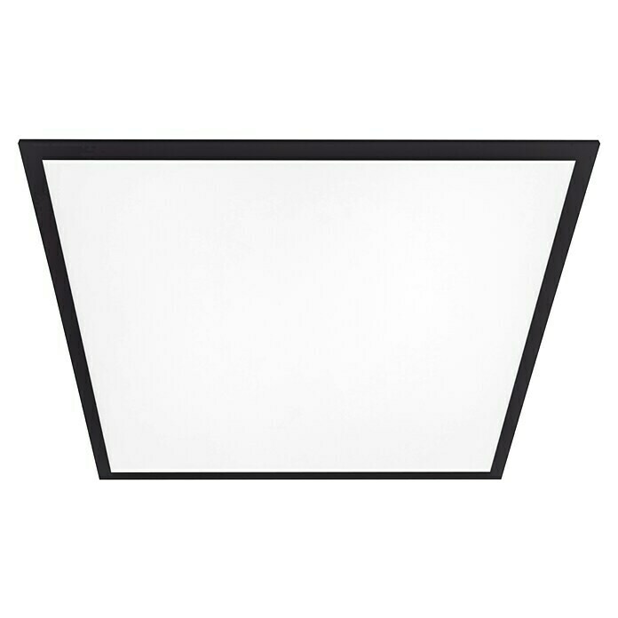 Tween Light LED-Panel38 W, L x B x H: 59,5 x 59,5 x 5 cm, Schwarz, Kaltweiß View From Below