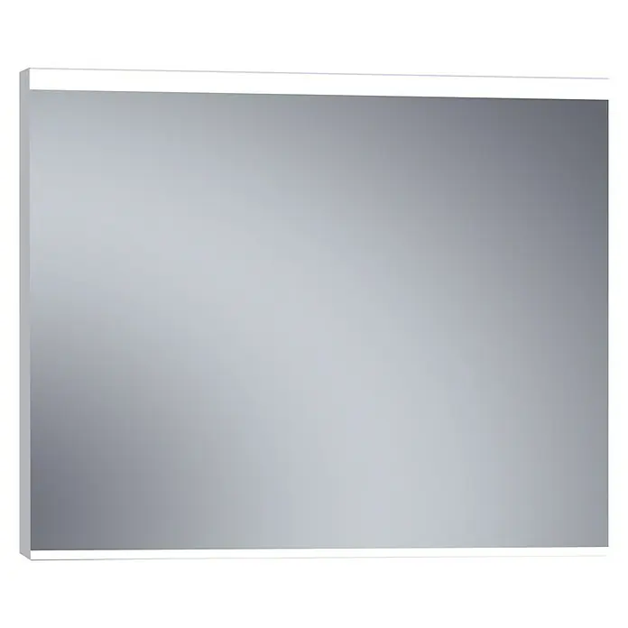 Camargue Espejo con luz París - 120 x 80 cm, Acero - Este espejo iluminado con LED, con su diseño limpio y moderno, es un elegante complemento para cualquier baño.