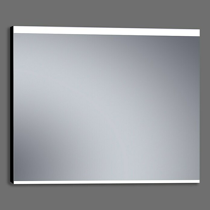 Camargue Espejo con luz París (120 x 80 cm, Negro) | BAUHAUS