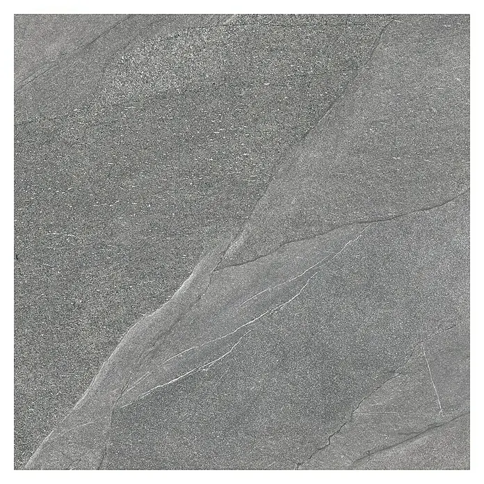 Pavimento porcelánico Halley - 60 x 60 cm, Silver, Mate, Rectificado - Loseta gris con sutiles vetas de mármol, ideal para espacios de vida modernos y suelos duraderos.