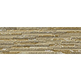Revestimiento cerámico Maule (17 x 52 cm, Beige, Efecto piedra)