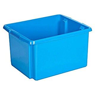 Sunware Aufbewahrungsbox Nesta (L x B x H: 46 x 36 x 25 cm, Kunststoff, Blau)