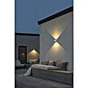 Konstsmide LED-Außenwandleuchte Gela (12 W, 15,5 x 11 x 6,5 cm, Weiß, IP54) | BAUHAUS