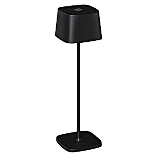 Konstsmide Accu-tafellamp Capri (2,2 W, Zwart)