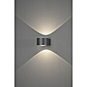 Konstsmide LED-Außenwandleuchte Gela (12 W, 15,5 x 11 x 6,5 cm, Anthrazit, IP54) | BAUHAUS