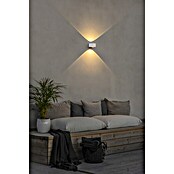 Konstsmide LED-Außenwandleuchte Gela (12 W, 15,5 x 11 x 6,5 cm, Weiß, IP54) | BAUHAUS