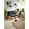 Sitzauflage Virginia (Anthrazit, Europaletten-Auflage, L x B x H: 120 x 80 x 12 cm, Materialzusammensetzung Bezug: Polyester) | BAUHAUS