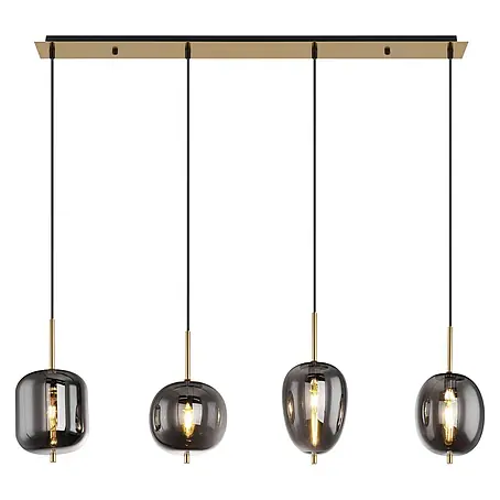 Globo  LED-Pendelleuchte Blacky I