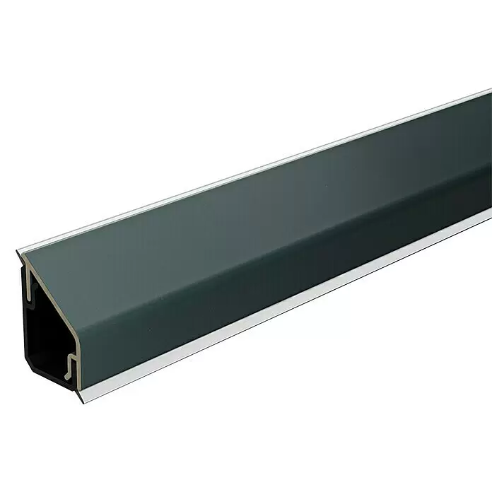 CUCINE Wandabschlussprofil Design 10630 Anthracite - 300 x 1,6 x 2,4 cm - Detailaufnahme