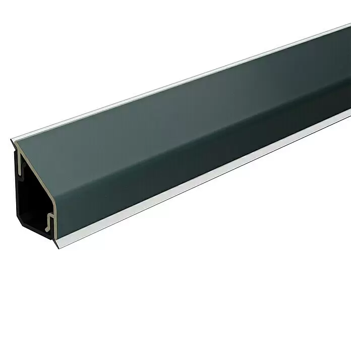 CUCINE Wandabschlussprofil Design 10630 Anthracite - 64 x 1,6 x 2,4 cm - Detailaufnahme
