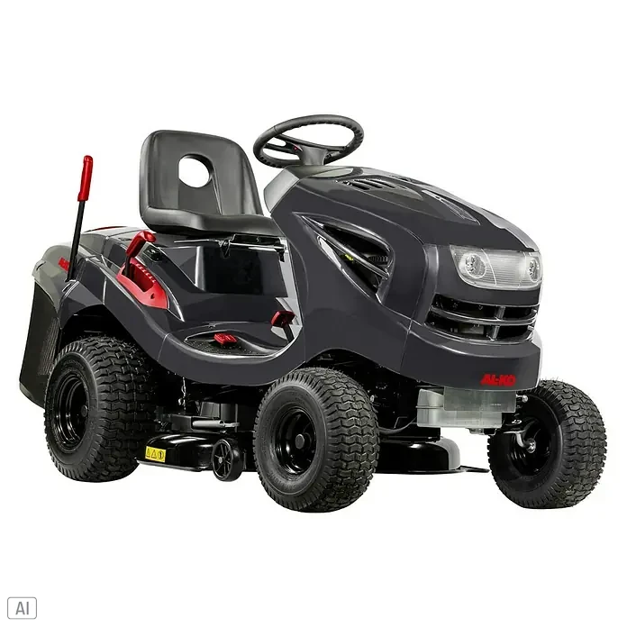 AL-KO Easy Rasentraktor T 15-93.2 HD-A - 452 cm³, Schnittbreite: 93 cm, Schnitthöhe: 80 mm - AL-KO Aufsitzmäher: Robustes Design mit komfortablem Sitz und griffigem Lenkrad für angenehmes Rasenmähen.
