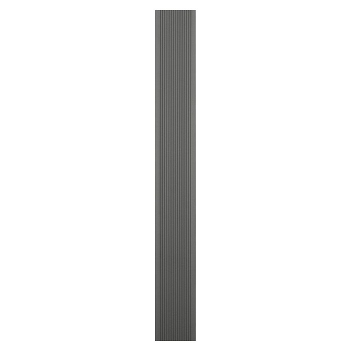 Kovalex WPC-Terrassenpaket (4,95 x 4 m, Grau, Mattiert)
