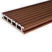 Kovalex WPC-Terrassenpaket (3,9 x 3 m, Braun, Mattiert)