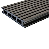 Kovalex WPC-Terrassendiele Exklusiv nach Maß (Graubraun, Gebürstet, 440 x 14,5 x 2,6 cm) | BAUHAUS