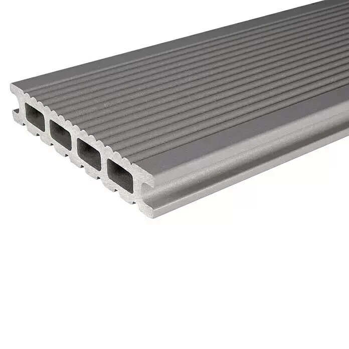 Kovalex WPC-Terrassenpaket Exklusiv - Grau, 3 x 3 m - Detailaufnahme
