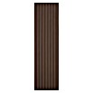 Kovalex WPC-Terrassenpaket (3,9 x 3 m, Braun, Mattiert)