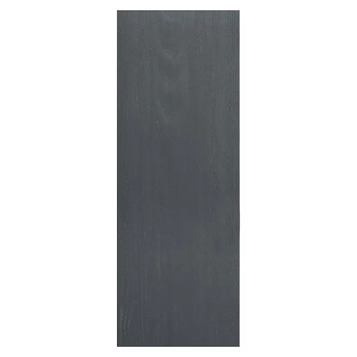 Kovalex WPC-Terrassendiele XL mit Struktur nach Maß - Steingrau, 370 x 19 x 2 cm - Nahaufnahme eines grauen Holzpaneels, das die Textur und Maserung des Materials hervorhebt, ideal für Möbel oder Wandverkleidungen.