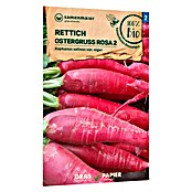 samenmaier Gemüsesamen Bio Rettich, Ostergruß rosa 2 (Raphanus sativus var. niger, Saatzeit: Januar, Erntezeit: Mai) | BAUHAUS