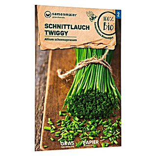 samenmaier Kräutersamen Schnittlauch Twiggy (Allium Schoenoprasum, Saatzeit: Ganzjährig, Erntezeit: Ganzjährig)