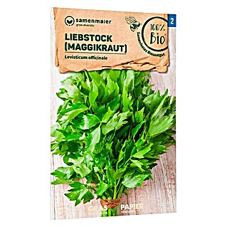samenmaier Kräutersamen Bio Liebstock Maggikraut (Levisticum officinale, Saatzeit: März, Erntezeit: Mai)
